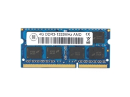 Módulo De Memória (capacidade De 4gb Dedicada Amd) Módulo De Memória Para Notebook 4gb Ddr3l 1333mhz