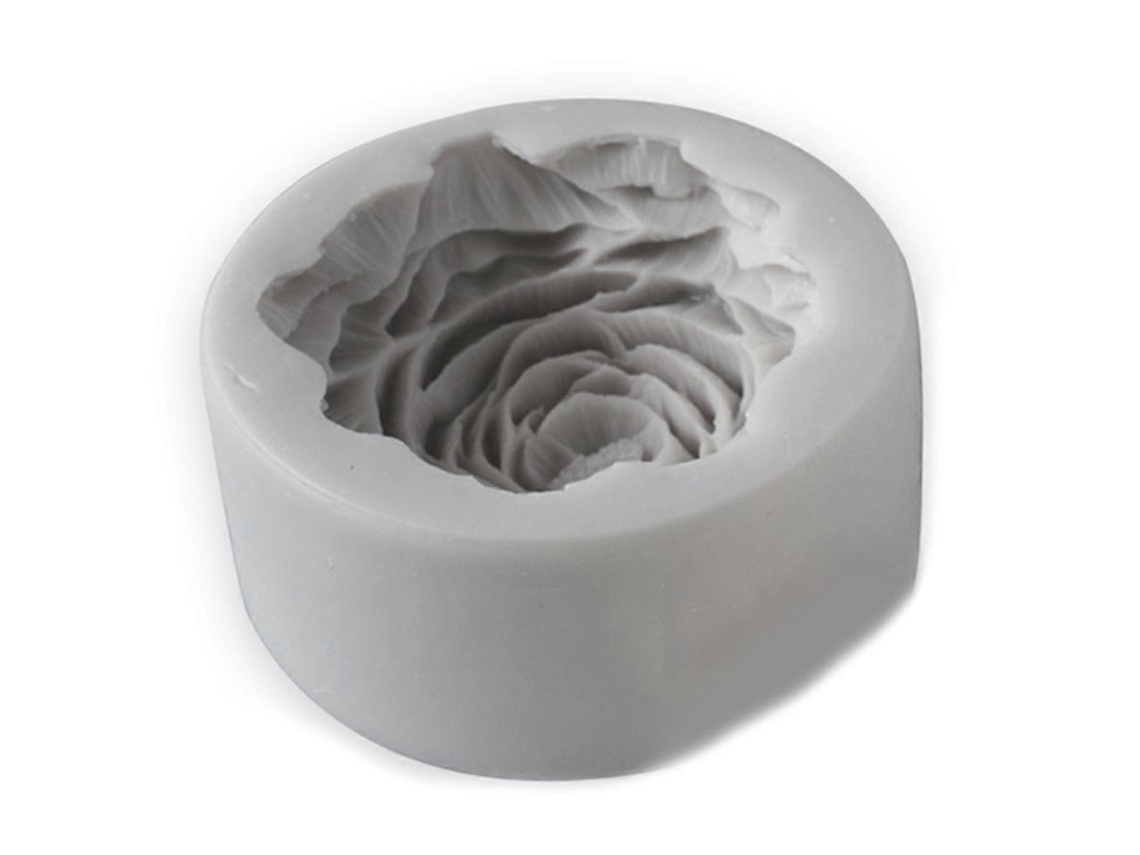 Molde De Silicone 3d Grande Em Formato De Flor De Peônia, Acessório Para Fazer Bolo Mousse, Gelatina, Cupcake, Biscoito E Outros Bolos Artesanais.