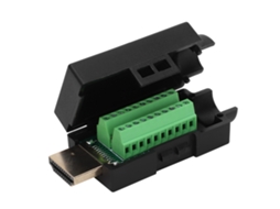 Laxiscreed Adaptador Hdmi Sem Solda Macho Para Ligações Diy E Transmissão De Vídeo Em Alta Definição