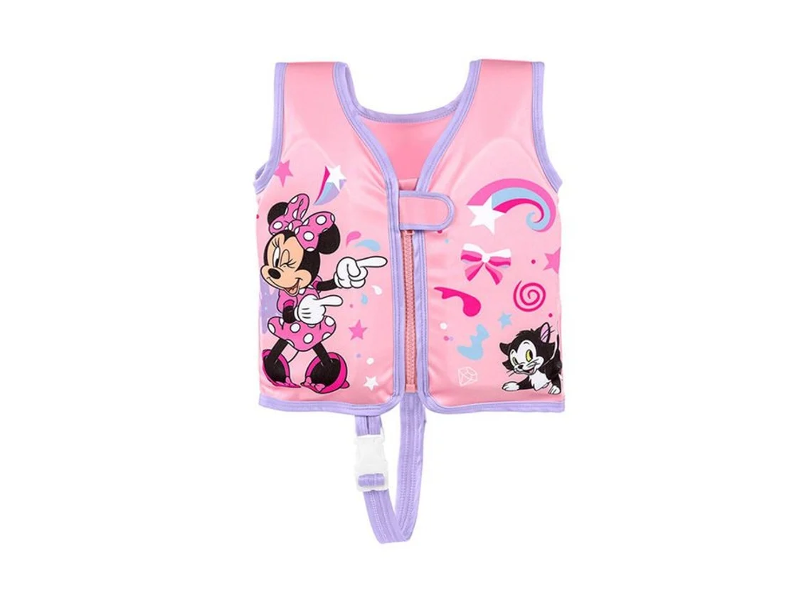 Chaleco De Natação Bestway Minnie Mouse Upf 50+