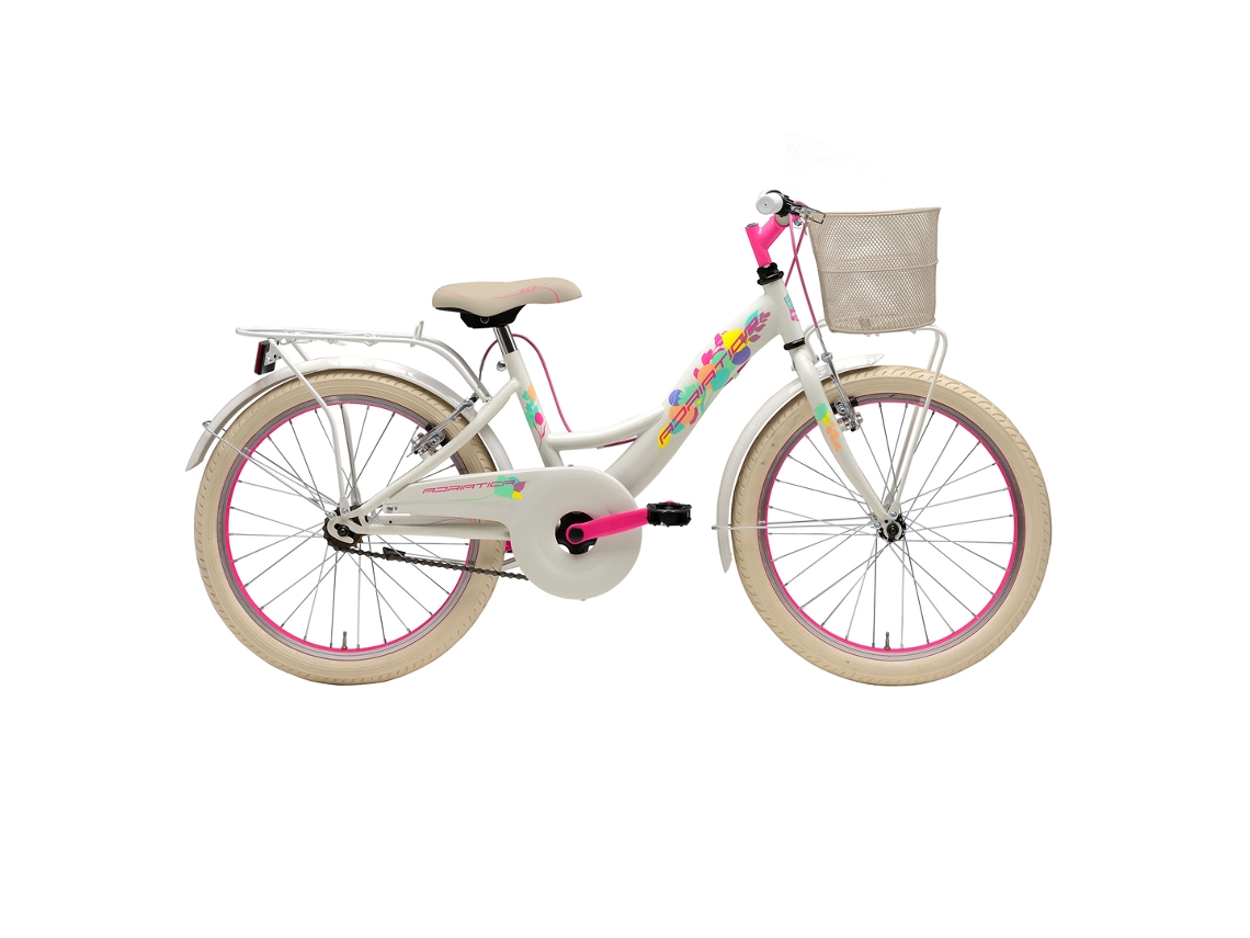 Bicicleta Adriatica Girl Branco 20″