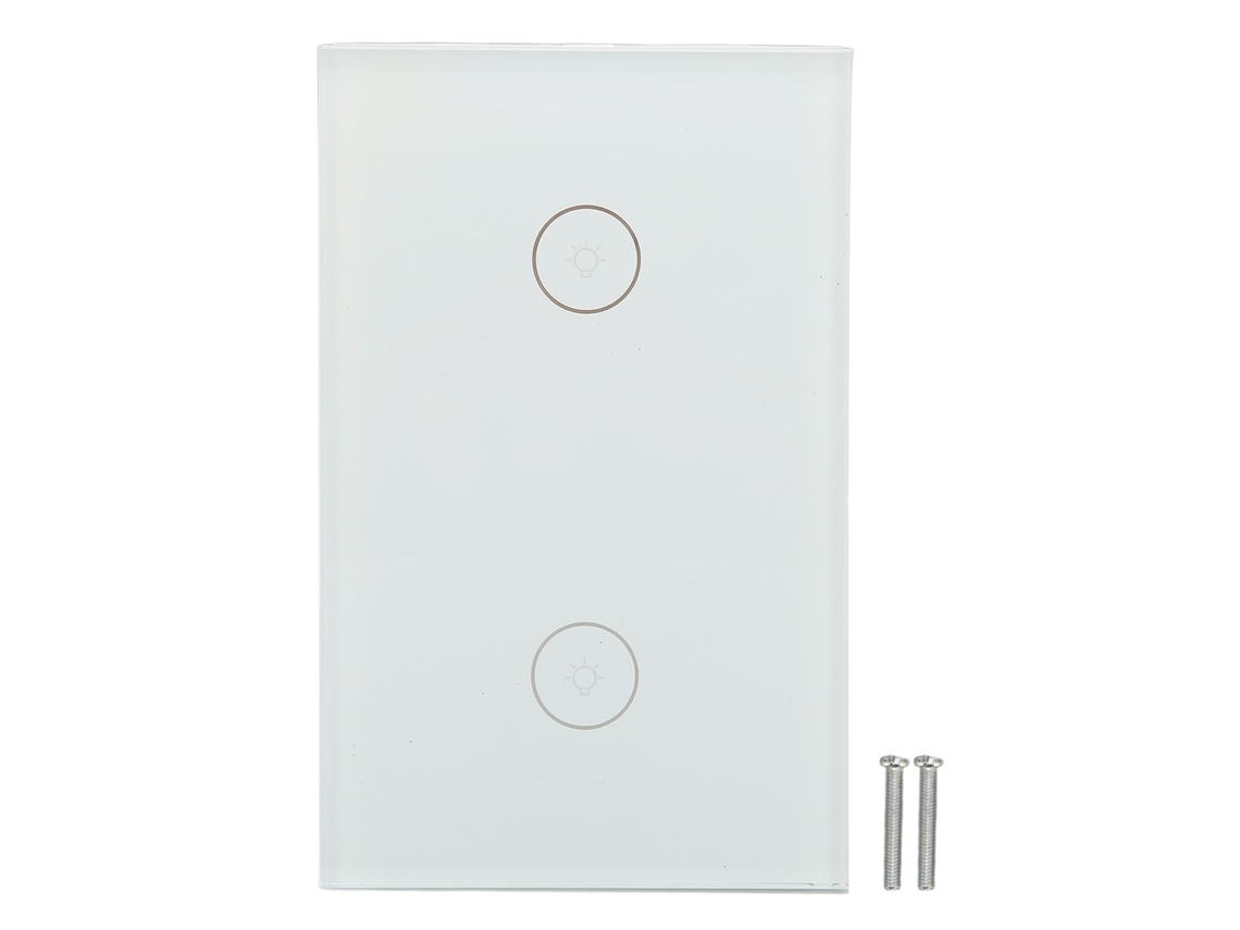 Interruptor Inteligente Wifi De Toque Doble Control Remoto Inalámbrico Para Luz De Pared Hogar 100‑240v
