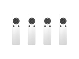 4 Controles Remotos Ir Universais Compatíveis Com Apple Tv 1, 2 E 3ª Gerações, Controle Remoto Para Smart Tvs A1294, A1469, A1427 E A1378_glo