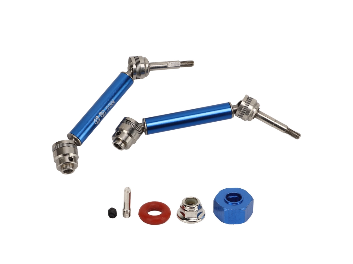 Mali eixo de Transmissão Rc Aço Alumínio 12cm Eixo Traseiro Cvd para Traxxas Slash 1/10 Azul