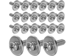 Kit De Reposição Para Acessórios Cozinha Holibanna Com 40 Parafusos Tampas Panelas, Incluindo Arruelas De Aço Inoxidável
