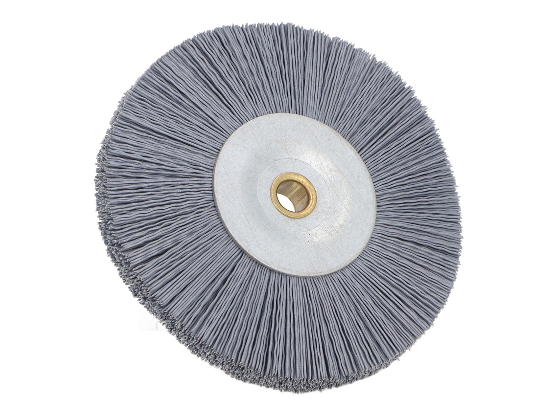 Pincel De Desbaste Para Máquina De Cortar Chaves 120mm Od 10mm Id 15mm Espessura Cerdas De Nylon Macias