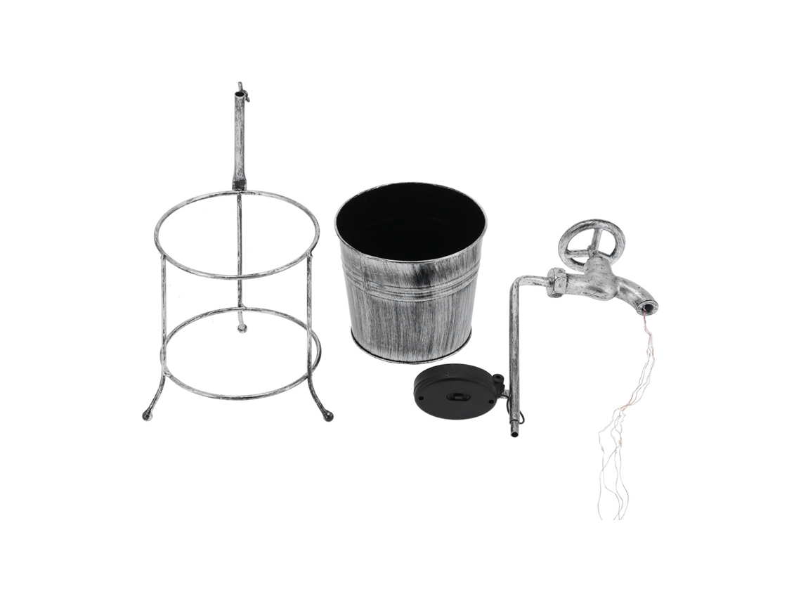 Rebe-lâmpada Solar Exterior Resistente À Água De Metal Grifo Estátua Durável Para Jardim Pátio Balcão