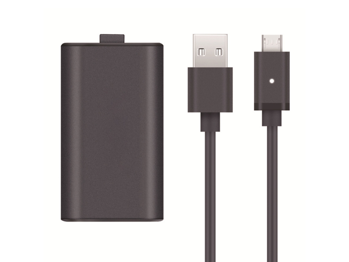 Bateria Recarregável Para Xbox One Controller 1200mah, Com Cabo Usb De Carregamento, Compatível Com Xbox One E Xbox One S