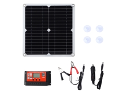 Controlador de Carga Solar MPPT BRILVIBERA 40 A com display LCD