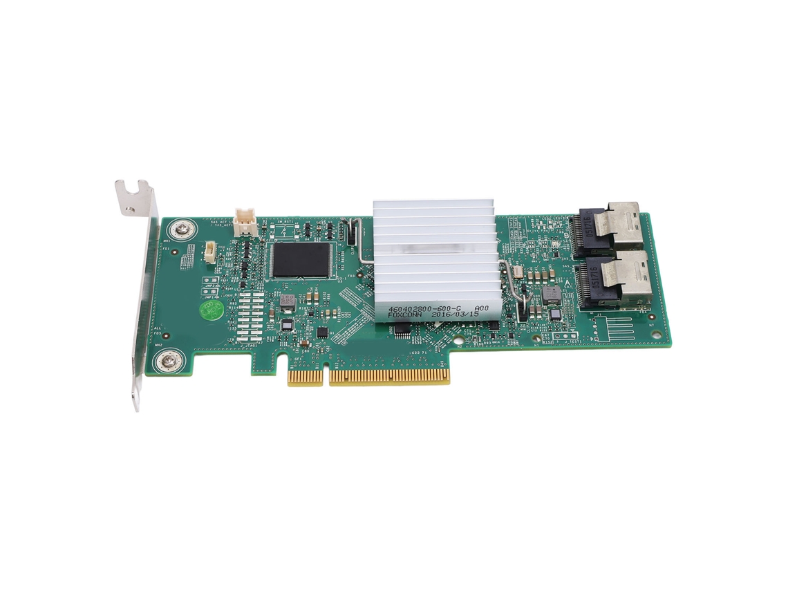 Placa De Controlador Raid Sas 8 H310 It Mode Array Card Pci-ex8 4gb/s Dual Sff8087