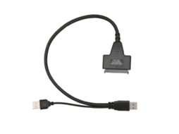 Cabo Adaptador Usb 3.0 Para Sata Com Indicador Led Conector De Disco Rígido Ssd 5gbps