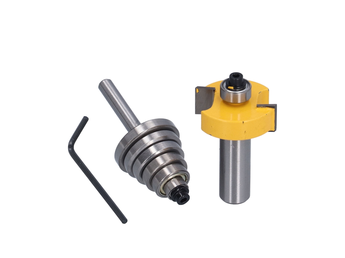 Laxiscreed Cortador De Fresa De 1/2 Polegada Com Ajuste Multi-profundo E Design Com 6rolamentos