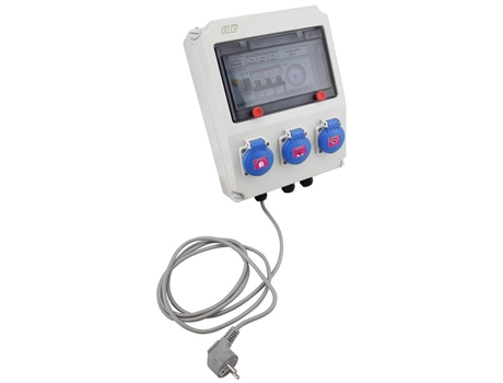 Tomadas para Caixa Elétrica de Piscina Bomba de Filtração Robô de Piscina Projetor Led Proteção 30Ma Relógio Ideal para Piscinas Acima Do So EDENEA