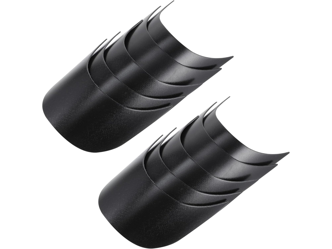 Embalagem Com 10 Bonés De Proteção Solar Pretos Em Pe, Textura Fina E Prática, Estilo Simples E Elegante