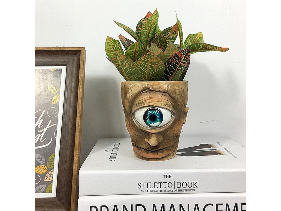 Vaso De Flor Ciclope (figura Da Mitologia Ocidental, Design Sem Dentes) Eoocoo