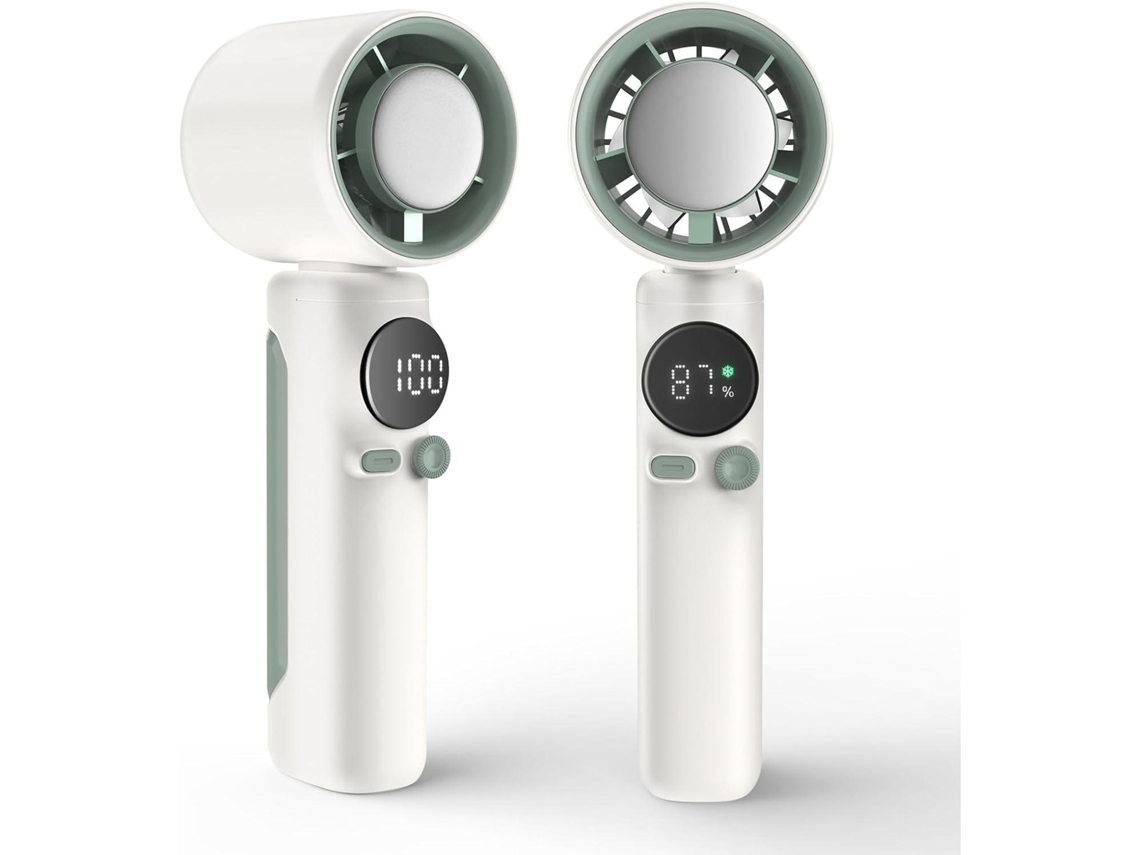 Ventilador MDUG, com jato de água, USB, 4 velocidades, pescoço