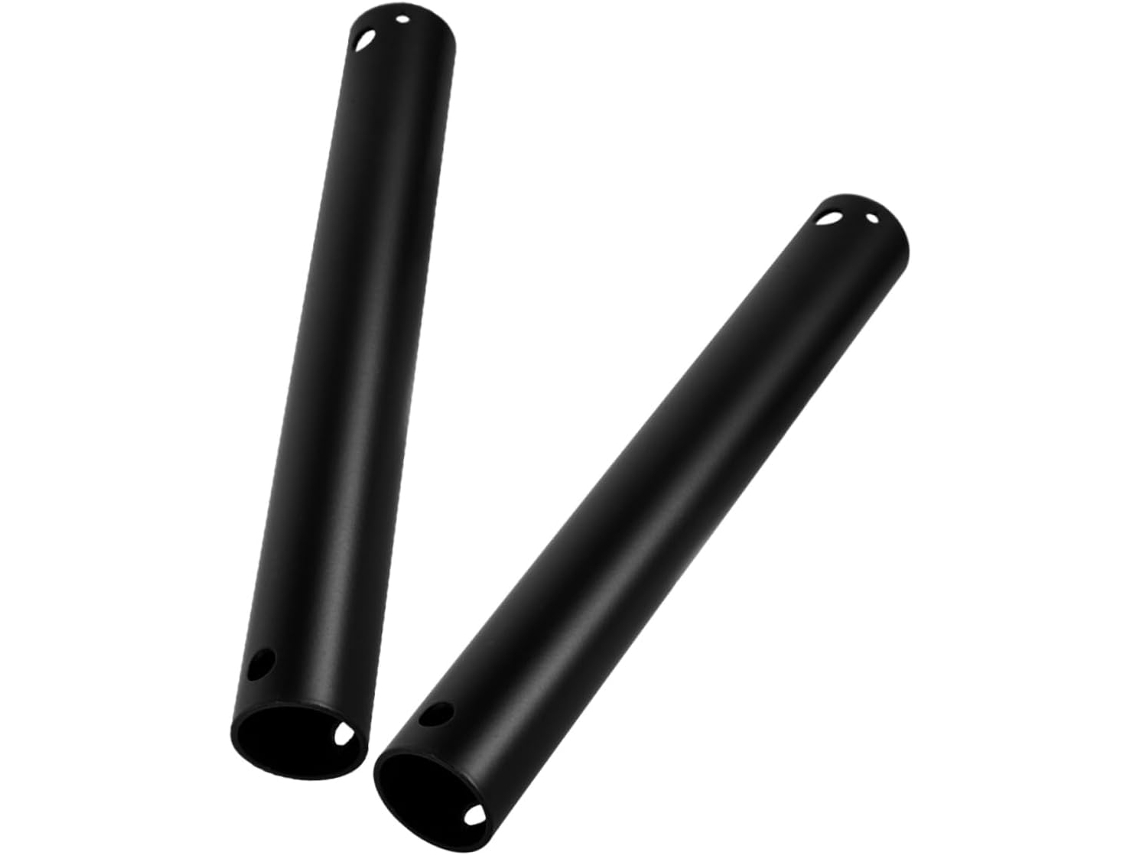 Conjunto De 2 Hastes De Extensão Para Ventilador De Teto Em Bronze, Com Substituição Rápida.