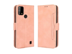 Capa Para Vodafone Smart V22 Capa Ajustável E Removível Com Porta-cartões Fecho Magnético Carteira De Couro Compatível Com Vodafone Smart V22