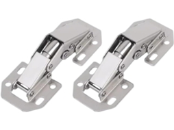 Conjunto De 10 Dobradiças 3 Polegadas Para Armários, Sem Necessidade De Furar, Dobradiças Hidráulicas Com Fechamento