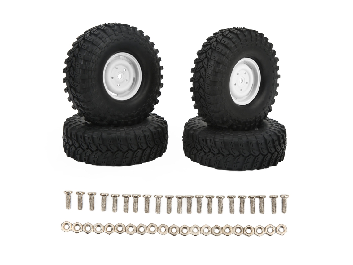Pneus Off-road Laxiscreed Rc 1.9 Polegadas Duráveis Para Veículos De Rádios Controlados