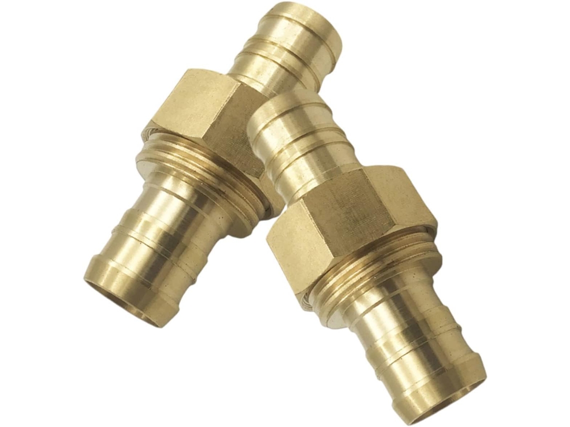 Conector De Mangueira 3/4" Em Latão Resistente, À Prova Vazamentos,