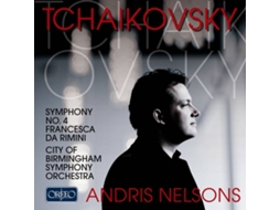 CD Andris Nelson,CBSO - Sinfonie 4 op.36,Francesca da Rimini op.32 (1CD)