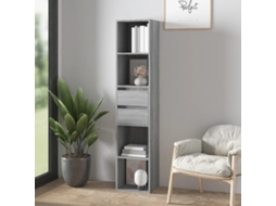 Vidaxl Estante 36x30x171 Cm Derivados De Madeira Cinzento Sonoma