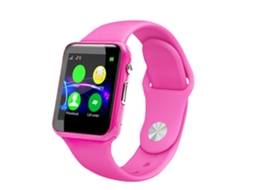 Relógio Inteligente para Crianças com Chamada e Anti perdido, Smartwatch Rosa U10. EOOCOO