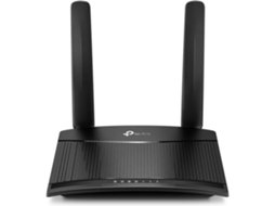 Router Sem Fios TP-LINK Tl-MR100 Fast Ethernet Single-Band 2.4 Ghz 3G 4G (Outlet Caixa Aberta - Preto)
