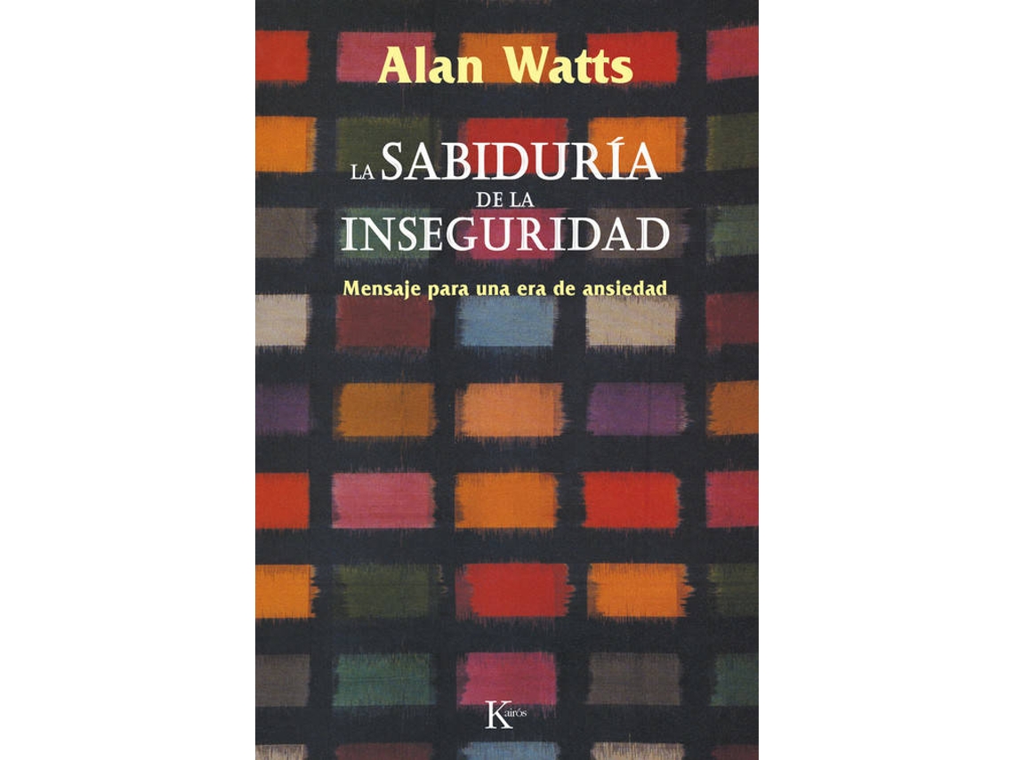 Livro La Sabiduría De La Inseguridad de Alan Watts (Espanhol)