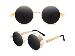 2026 óculos de Sol Redondos Unisex Estilo Moderno Uv400 Metal Resina para Dirigir Pesca Casual