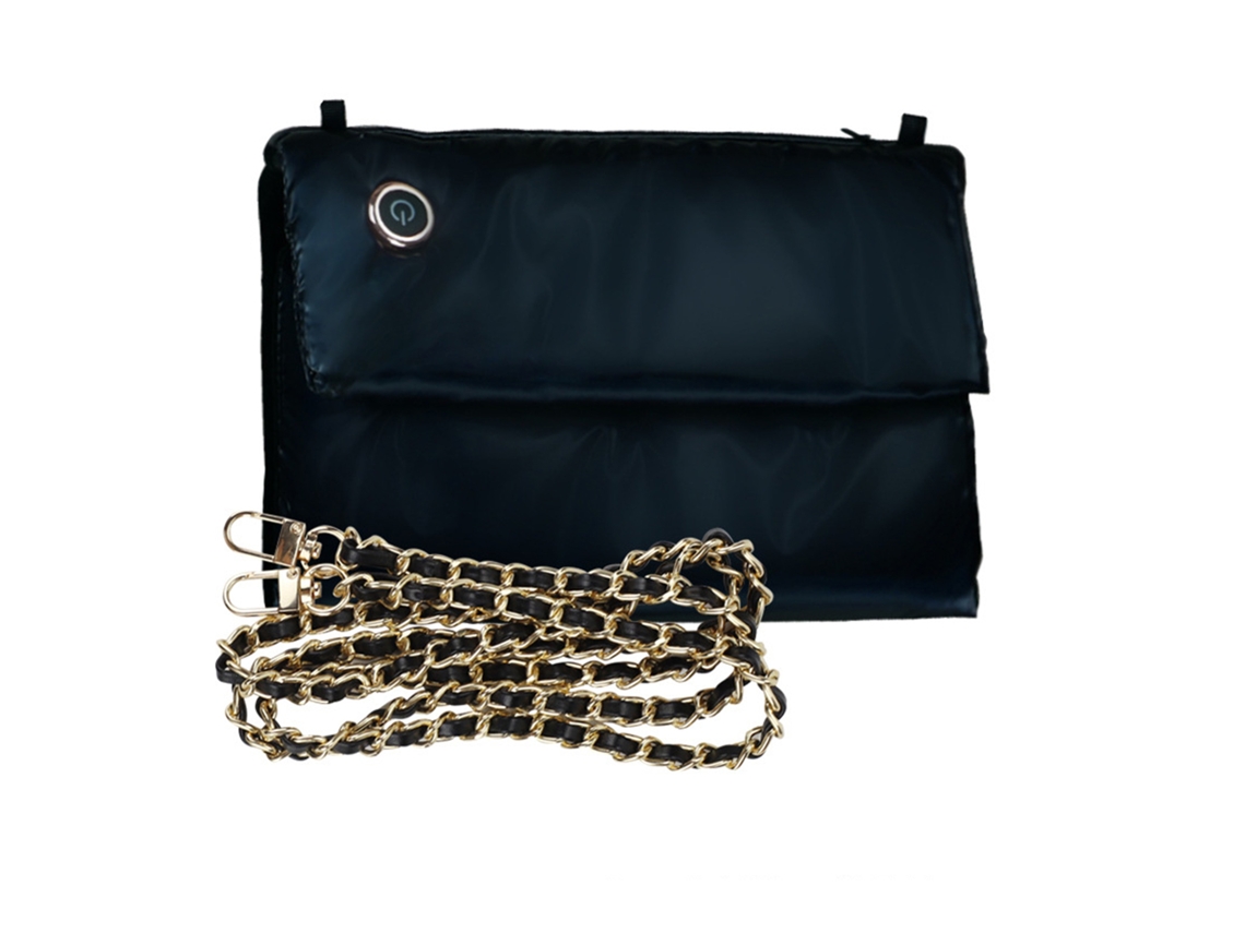 Hand Warmer, Pearl Black, Usb Rechargeable, Eoocoo