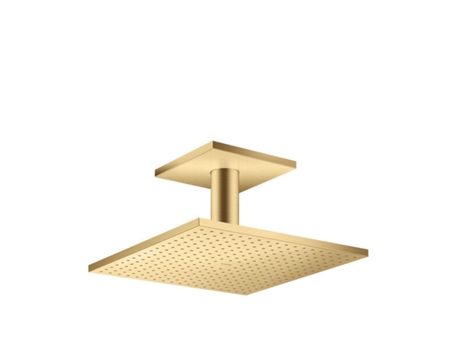 HANSGROHE Axor Showersolutions Chuveiro Suspenso 300/300 2 Jactos Ligação Ao Teto Cor: Óptica de Ouro Escovado