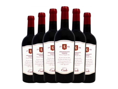 Vinho CIELO E TERRA Appassionante Veneto Crianza (0.75 L - 6 Unidades)