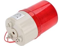 Luz De Advertência Led Socobeta Alto Brilho, Sistema De Alarme Acústico Óptico Para Guindaste Torre 220v Vermelho