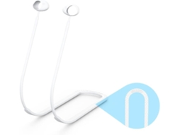 Corda Anti - Perte Em Silicone Com Suspensão, Cordão Tour De Cou, Conveniente Para 2 Cabos De Casque