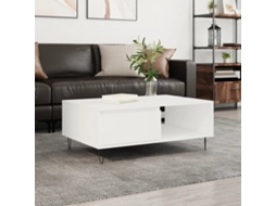 Vidaxl Mesa De Centro 90x60x35 Cm Derivados De Madeira Branco