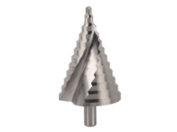 Broca Escada Em Aço Para Rolamentos Com Ranhura Espiral 6-60mm Para Perfuração Em Chapas Metálicas