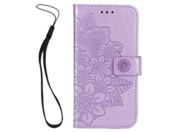 Capa Samsung Galaxy S22 LAXISCREED Couro Pu Premium Floral