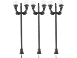 Conjunto De 3 Peças De Luminárias De Jardim, Mini Luminárias Estilo Paisagem Para Decorar Mesas Ou Á Gokoco