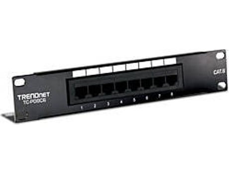 Painel de conexões TRENDNET TC-P08C6