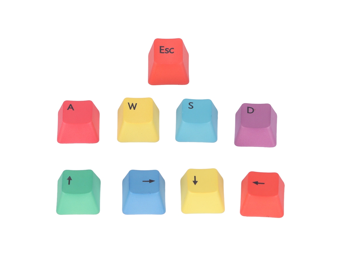 Teclas de Teclado, artesanal, acabamento mate, ergonômico, LAXISCREED