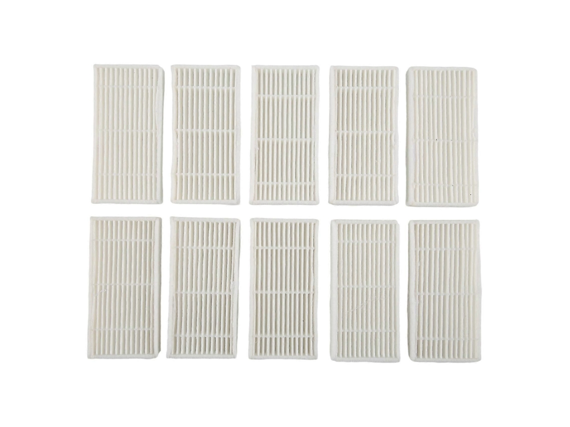 Conjunto De 10 Filtros Hepa Laváveis De Reposição Para Aspirador Robô Vcr04w._ptg