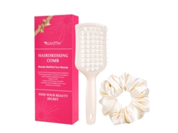 Conjunto De Pente De Exame Com Massageador De Couro Cabeludo Conjunto De Presente Com 2 Peças Brilvibera