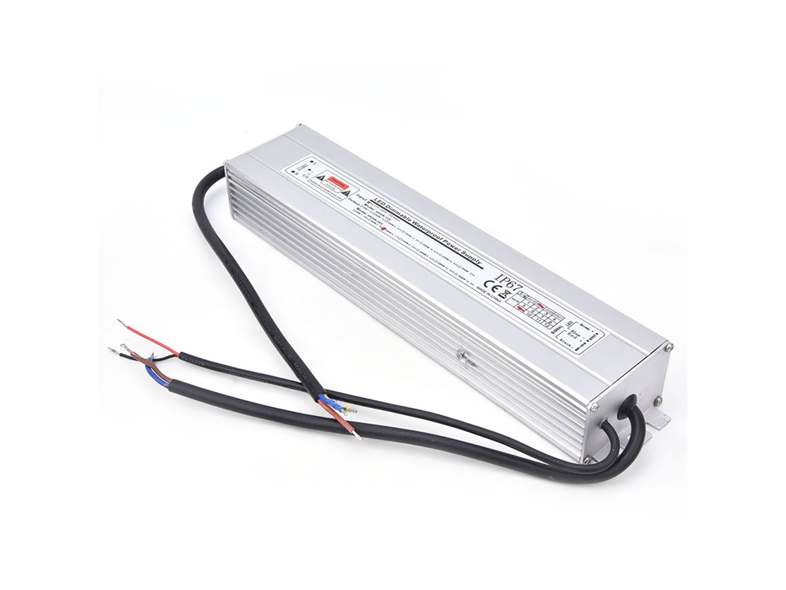 Laxiscreed Fonte De Alimentação Led Dimmable Ip67 À Prova D'água Para Iluminação Exterior Ac220-240v