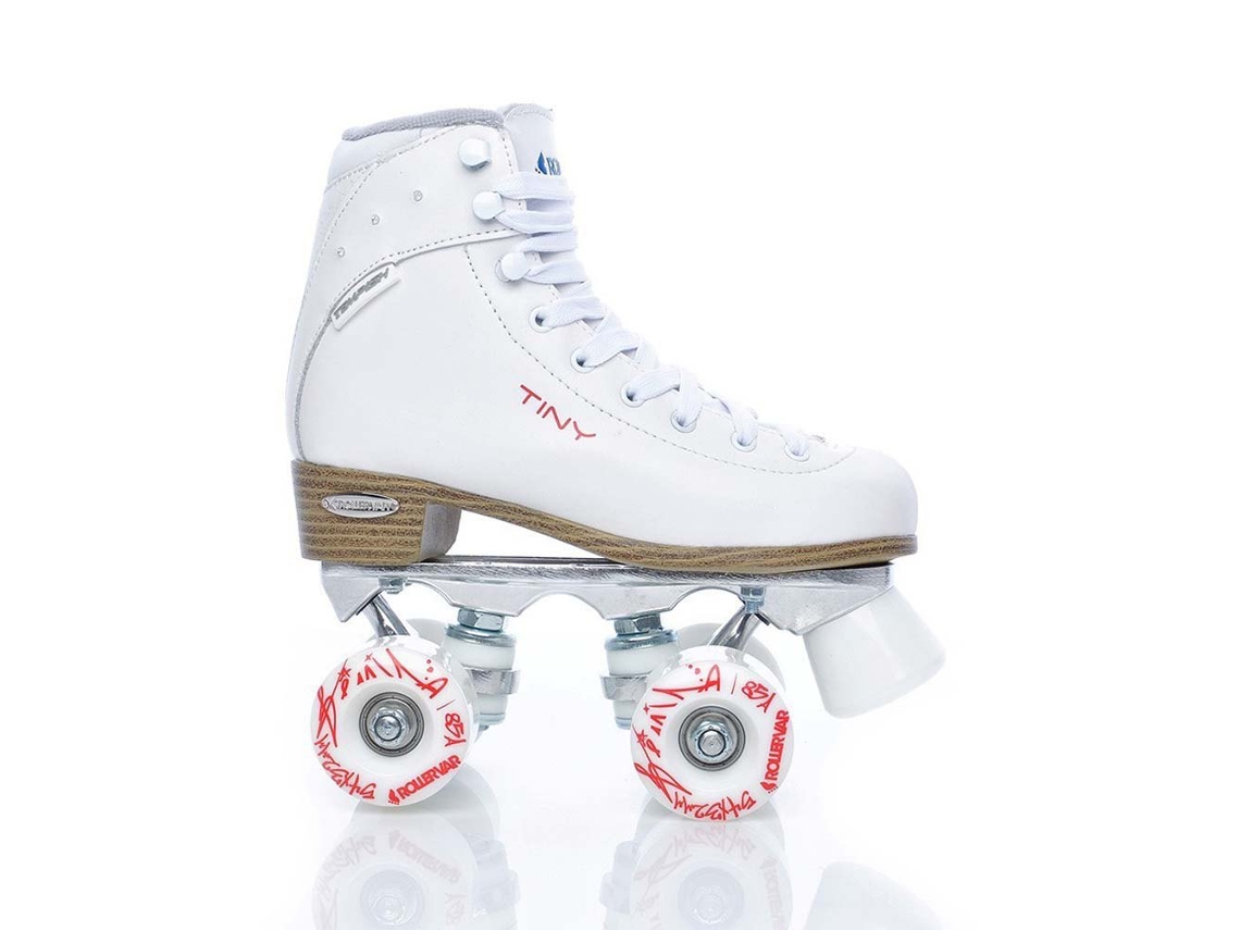 Patins 4 Rodas Tiny Plus Branco Eu 31Tempish