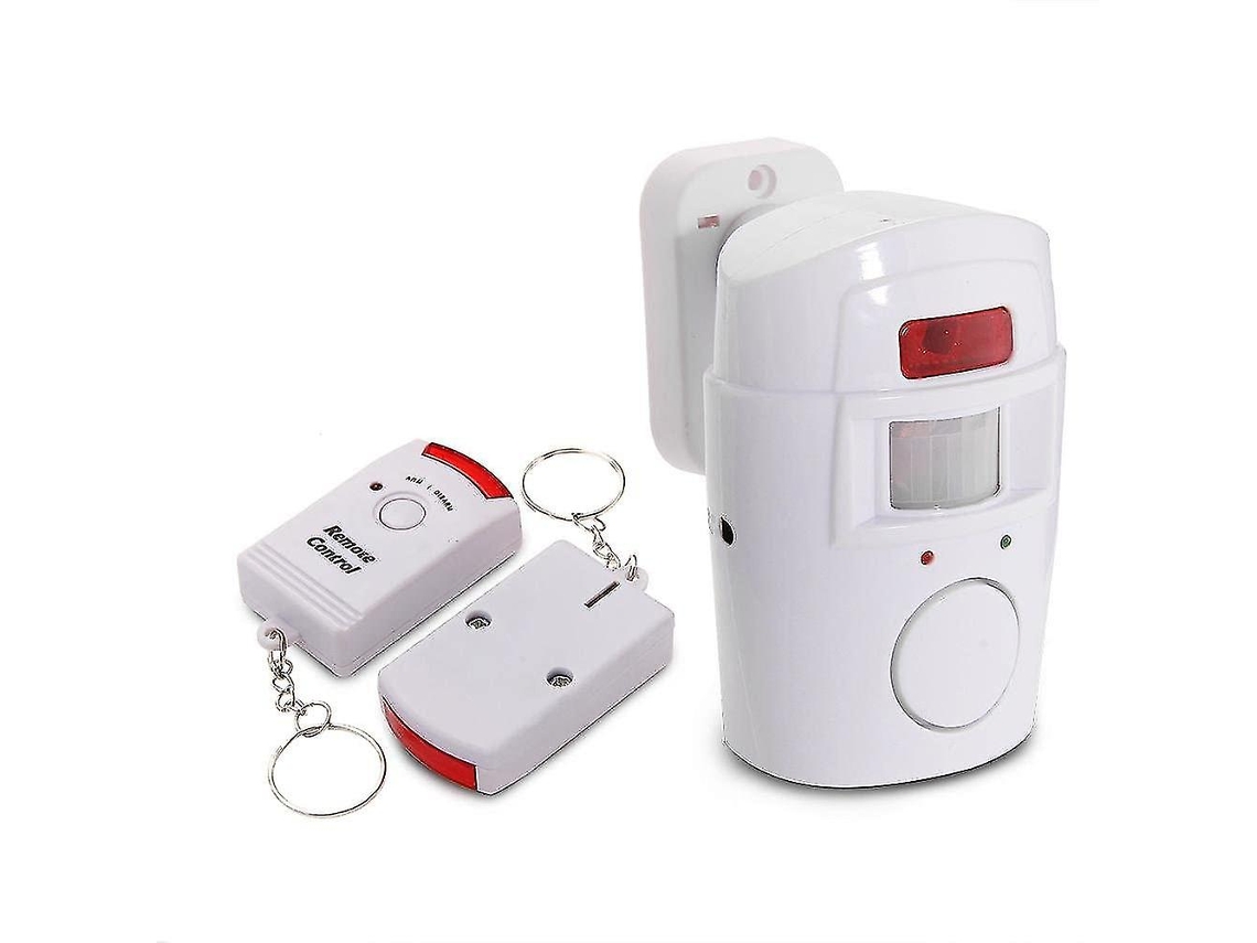 Sirene Sem Fio, Alarme, Segurança, Infravermelho, Sensor Pir, Detector De Movimento, 2 Controles Remotos Slowmoose