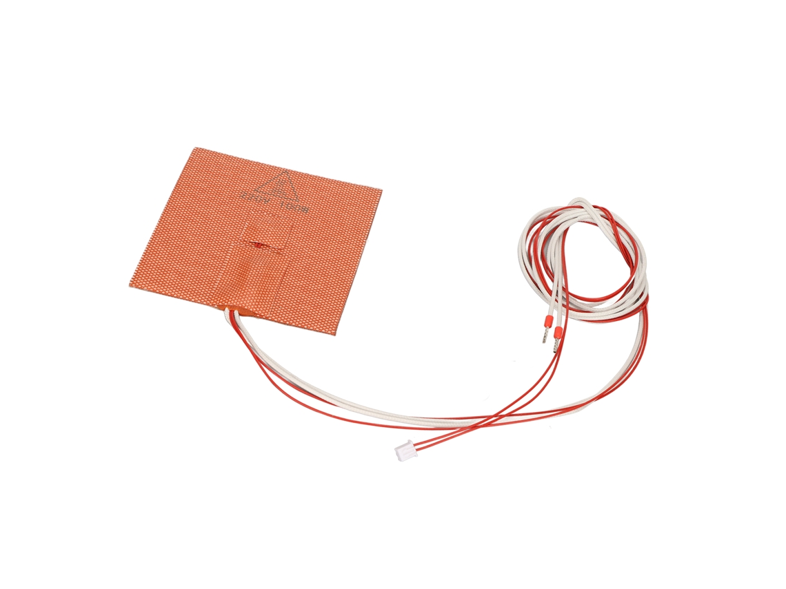 Almohadilla Calentada De Silicona 100x100mm 100w Para Cama Caliente 3d Printer Voron V0.1 V0
