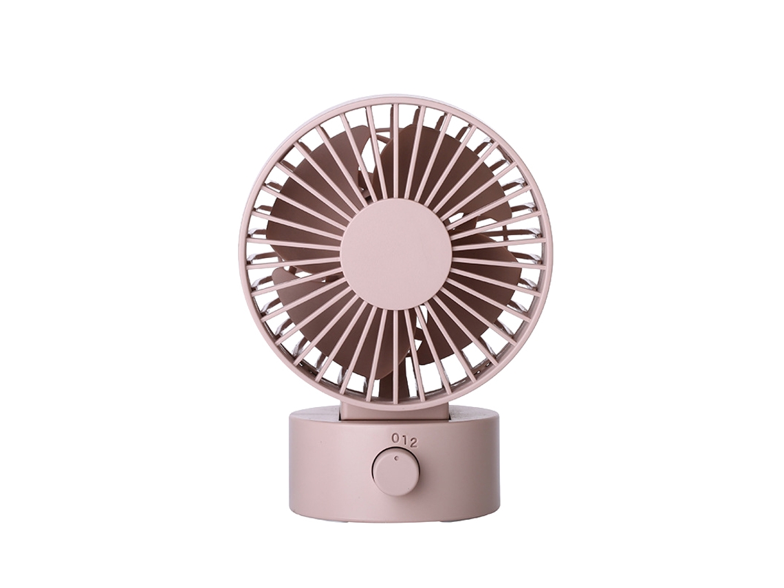 Laxiscreed Ventilador De Mesa Usb Ajustável E Compacto, Perfeito Para Escritório E Quarto Em Estilo Japonês