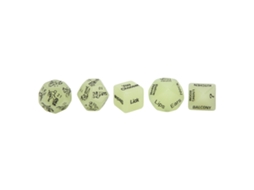 Walshlxq 5pcs Dados de Pareja para Juegos Eróticos Con Múltiples Poses, Dados Luminosos para Fiestas de Soltero Y San Valentín